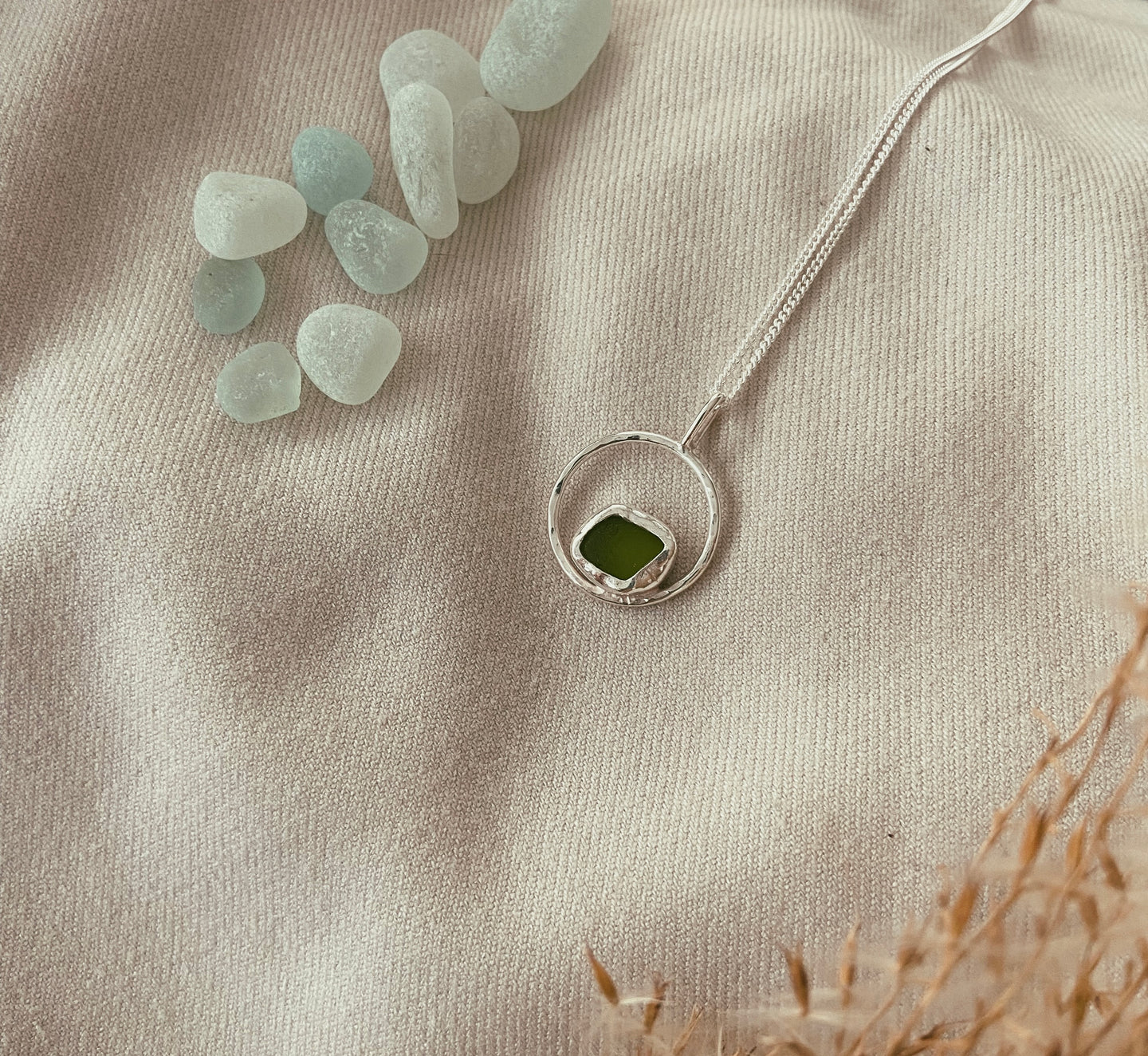 Green Lunar Tide necklace